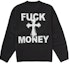 Buy Supreme Fuck Money 黑色毛衣