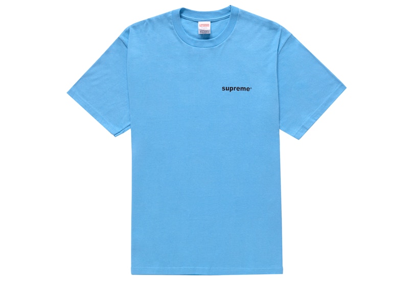 Supreme Fuck Money Tee Bright Blue 圖 2