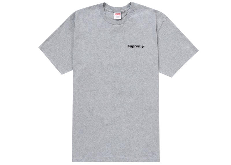 Supreme Fuck Money Tee Heather Grey 圖 2