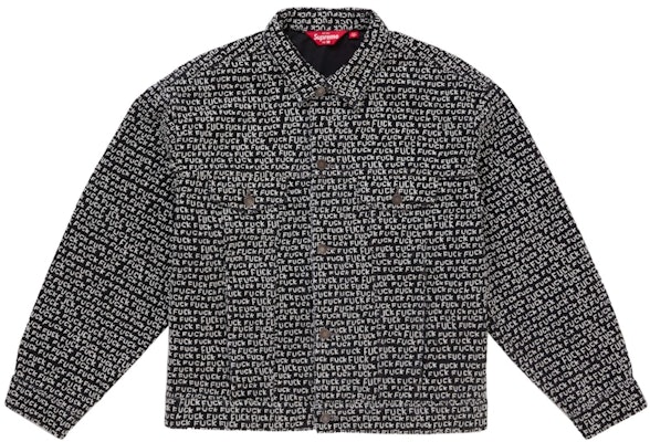 Supreme ファックステッチ デニム トラッカー ジャケット ブラック Buy Supreme ファックステッチ デニム トラッカー ジャケット ブラック