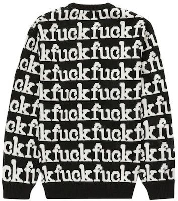 Supreme Fuck Sweater (SS22) Black Order Supreme Fuck Sweater (SS22) Black