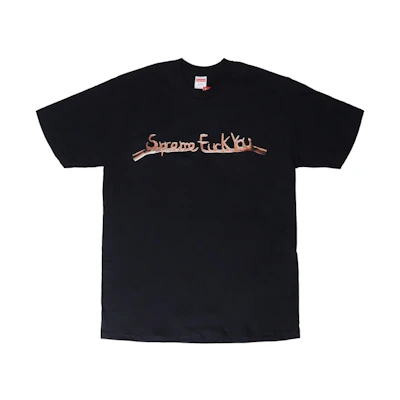 Supreme Fuck You Tee Black