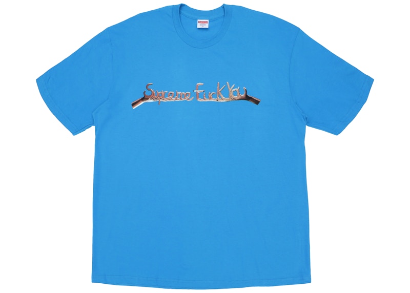 Supreme Fuck You Tee Blue