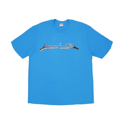 Supreme Fuck You Tee Blue