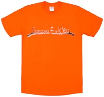Supreme Fuck You Tee Orange