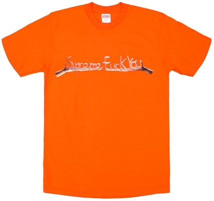 至尊“操你”橙色T恤 Buy 至尊“操你”橙色T恤