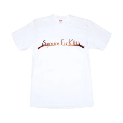 Supreme Fuck You Tee White