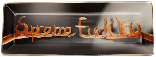Supreme Fuck You Tray Black Supreme Fuck You Tray Black