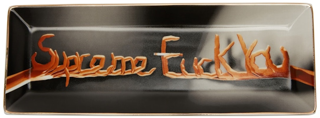 Supreme Fuck You Tray Black Buy Supreme Fuck You Tray Black