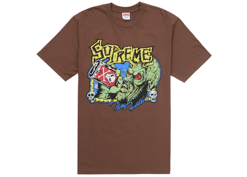 Supreme Fuckin Blowout Tee Brown