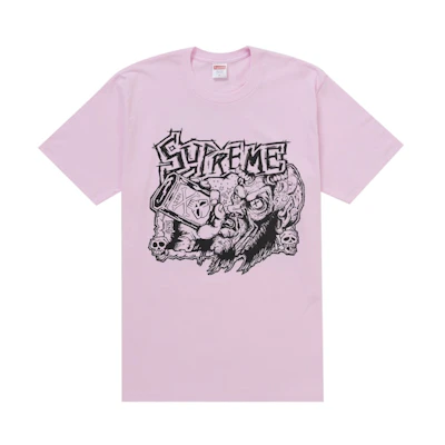 Supreme Fuckin Blowout Tee Light Pink