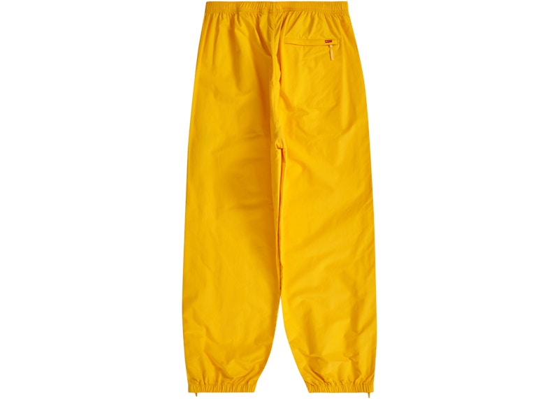 Supreme Full Zip Baggy Warm Up Pant Yellow 圖 2