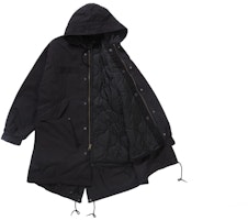 Supreme Futura Fishtail Parka Hitam Order Supreme Futura Fishtail Parka Hitam