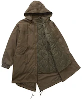 Order Supreme Futura 魚尾大衣橄欖绿