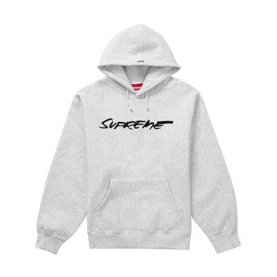 Supreme Futura Hooded Sweatshirt Ash Grey