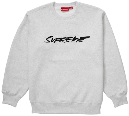 Supreme Futura Logo Crewneck Ash Grey Buy Supreme Futura Logo Crewneck Ash Grey