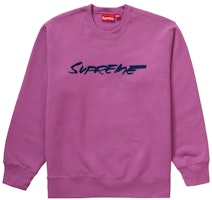 Supreme Futura Logo Crewneck Bright Purple Supreme Futura Logo Crewneck Bright Purple