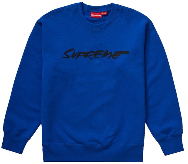 supreme-futura-logo-crewneck-royal