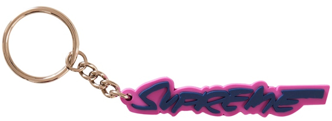 Supreme Futura Logo Keychain Bright Purple Buy Supreme Futura Logo Keychain Bright Purple