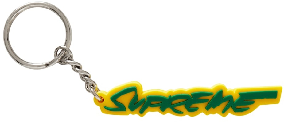 Supreme Futura Logo Keychain Yellow Buy Supreme Futura Logo Keychain Yellow