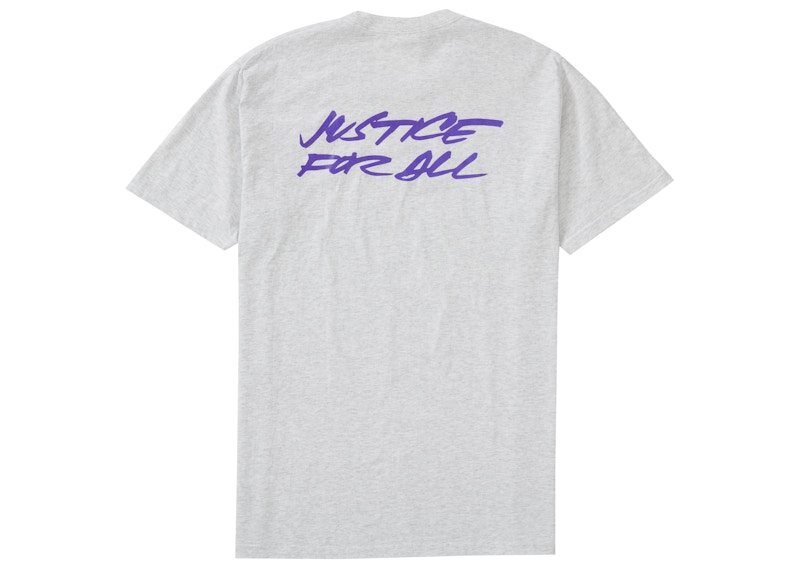 Supreme Futura Logo Tee Ash Grey 圖 2