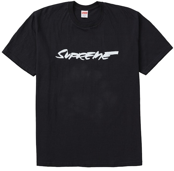 supreme-futura-logo-tee-black