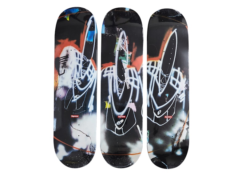 Supreme Futura Skateboard Deck (Set of 3) Black