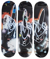 Supreme Futura Skateboard Deck (Set of 3) Black Supreme Futura Skateboard Deck (Set of 3) Black
