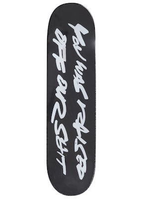Supreme Futura Skateboard Deck Black Order Supreme Futura Skateboard Deck Black
