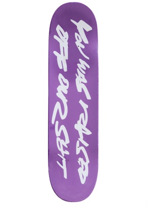 Supreme Futura Skateboard Deck Purple Order Supreme Futura Skateboard Deck Purple