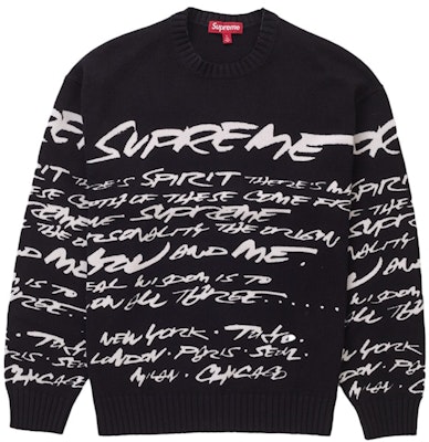 Supreme Futura 毛衣 黑色 Buy Supreme Futura 毛衣 黑色