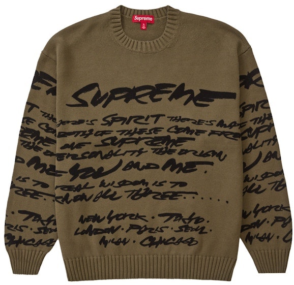 supreme-futura-sweater-olive