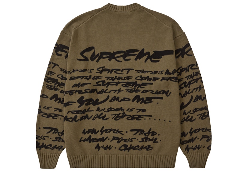 Order 슈프림 퓨투라 스웨터 올리브