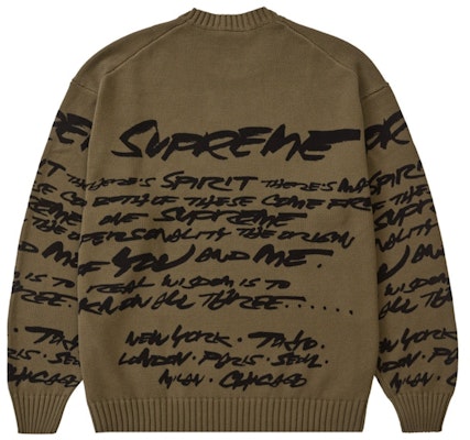 Supreme Futura 毛衣 橄欖綠 Order Supreme Futura 毛衣 橄欖綠