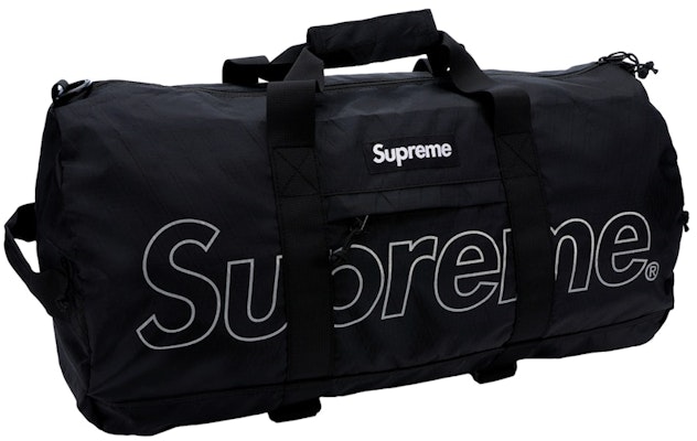 Supreme FW18 Duffle Bag Black Buy Supreme FW18 Duffle Bag Black
