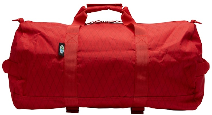Supreme FW18 Duffle Bag Red Lookbook Supreme FW18 Duffle Bag Red