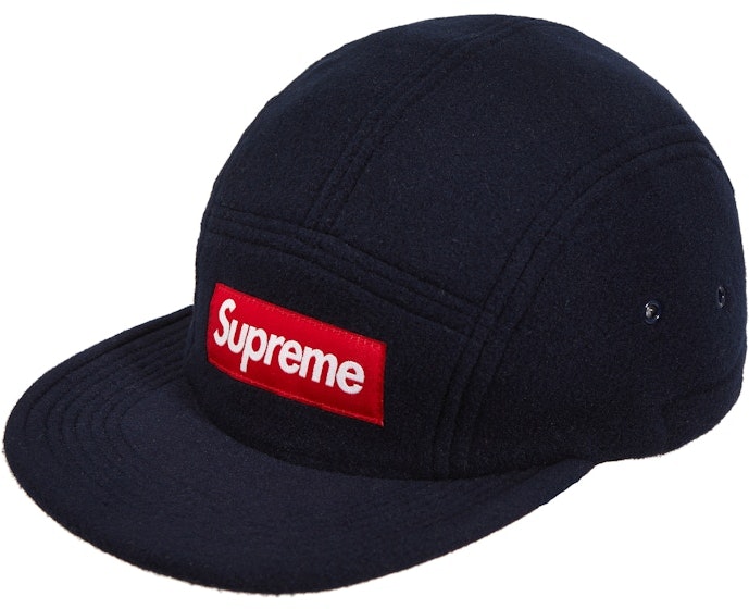 supreme-f-w18-fleece-pullcord-camp-cap-navy