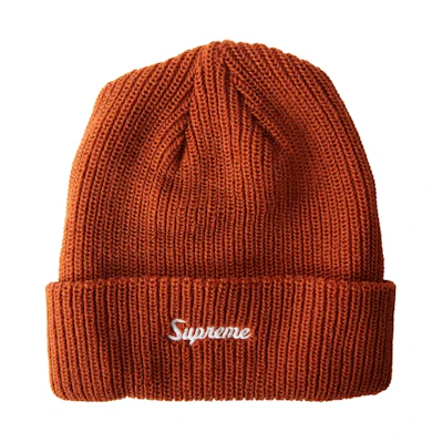 Supreme FW18 Loose Gauge Beanie Rust