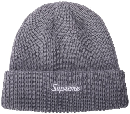 Supreme FW18 Topi Rajut Longgar Biru Kelabu Buy Supreme FW18 Topi Rajut Longgar Biru Kelabu