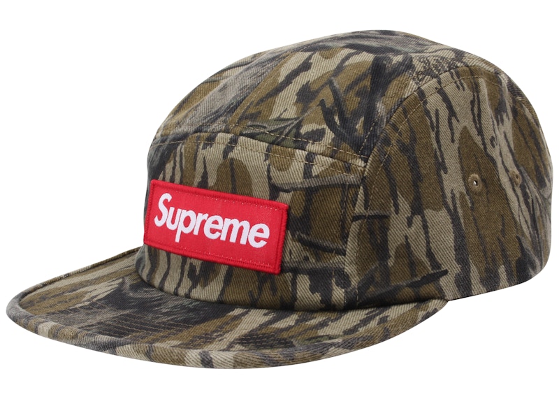 Supreme FW18 Military Camp Cap Mossy Oak Camo