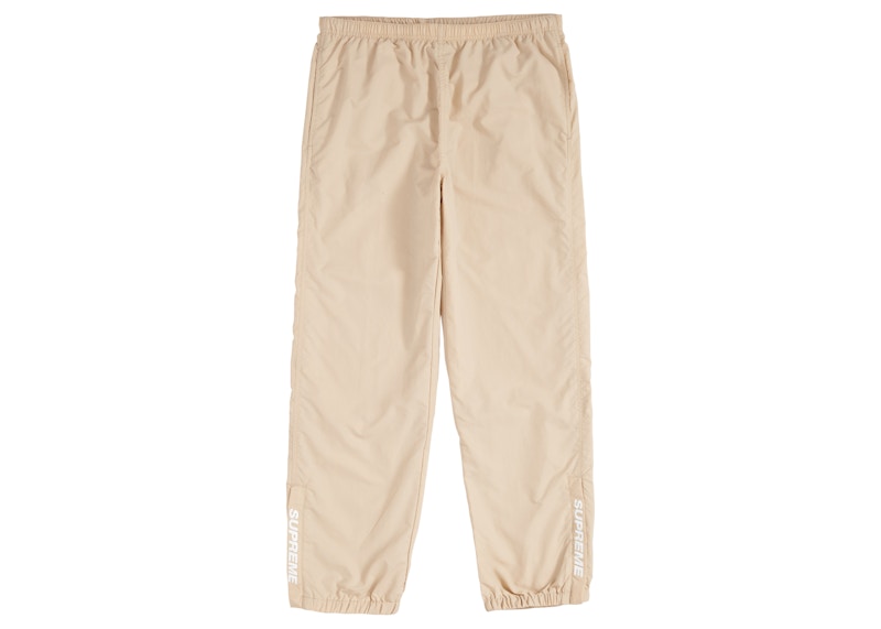 Supreme FW18 Warm Up Pant Light Tan