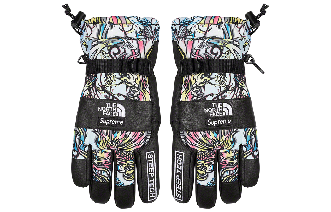 Lookbook Supreme FW22 Week 7 Ski Gloves Unisex Black/Brown/White Fashion & Comfort SUP-FW22-1044