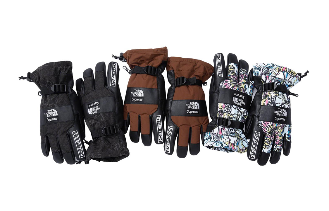 Purchase Supreme FW22 Week 7 Ski Gloves Unisex Black/Brown/White Fashion & Comfort SUP-FW22-1044