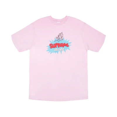 Supreme Ganesha Tee Light Pink