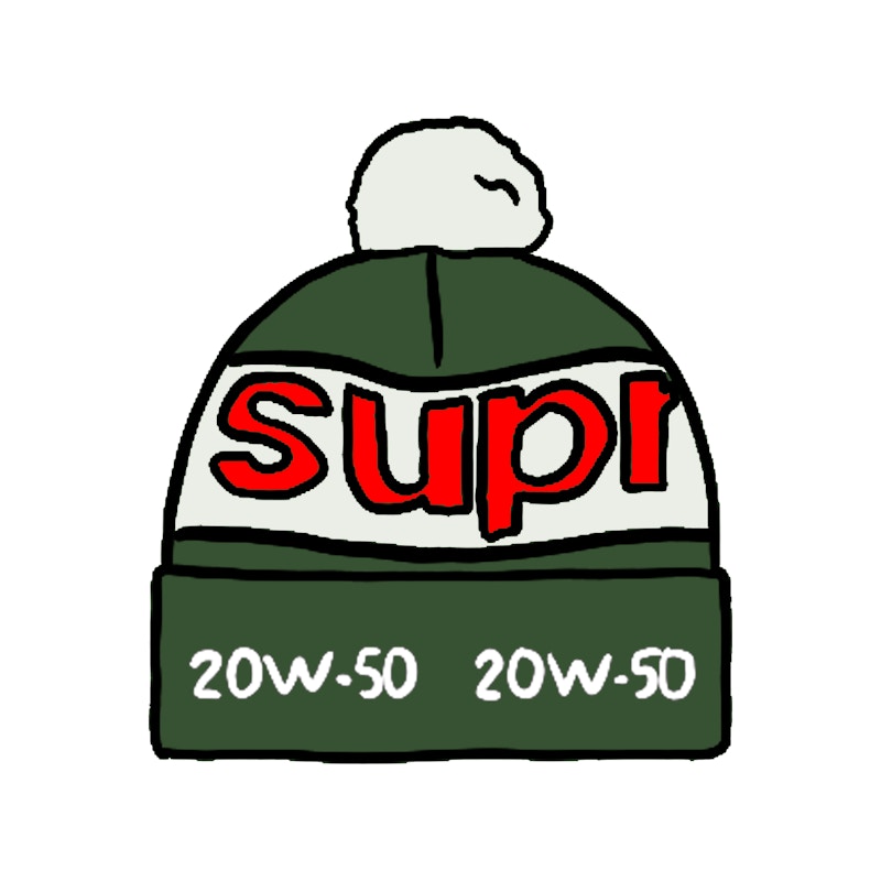 Supreme Garage Beanie Green