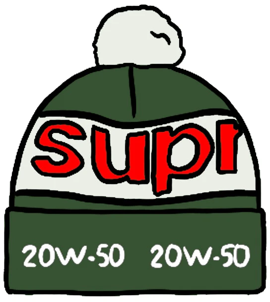 supreme-garage-beanie-green