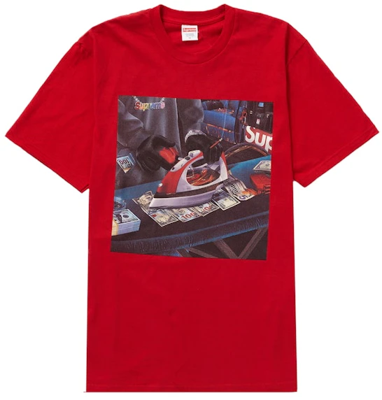 supreme-gas-tee-red