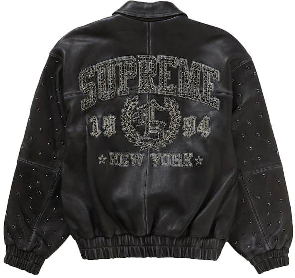 supreme-gem-studded-leather-jacket-black