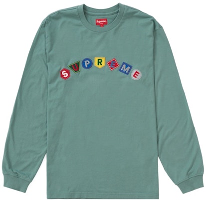 Supreme Geo Arc L/S Top Slate Green Buy Supreme Geo Arc L/S Top Slate Green