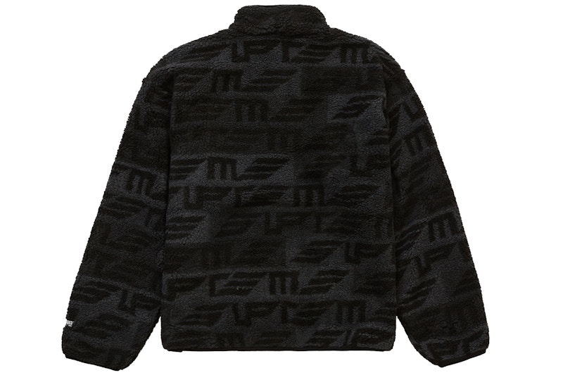 Order Supreme Geo Reversible WINDSTOPPER Fleece Jacket Hitam